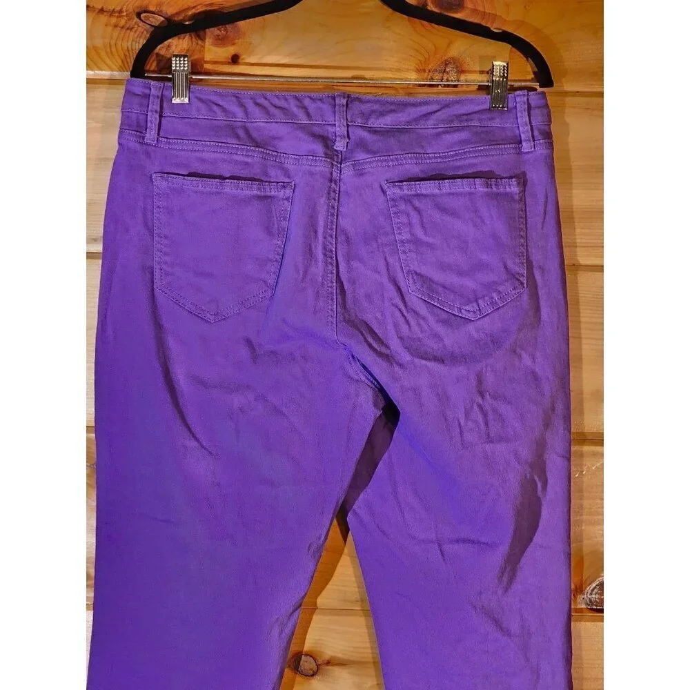 Nine West Jeans Missy Size 12 Skinny Leg 5 Pocket 12/31 - Picture 8 of 8